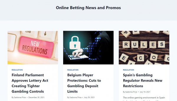 Betting Sites News
